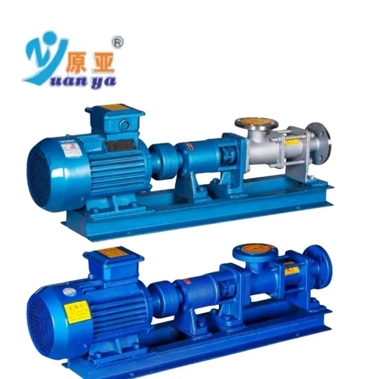 G Series Screw Pump Single Mono Screw Pumps