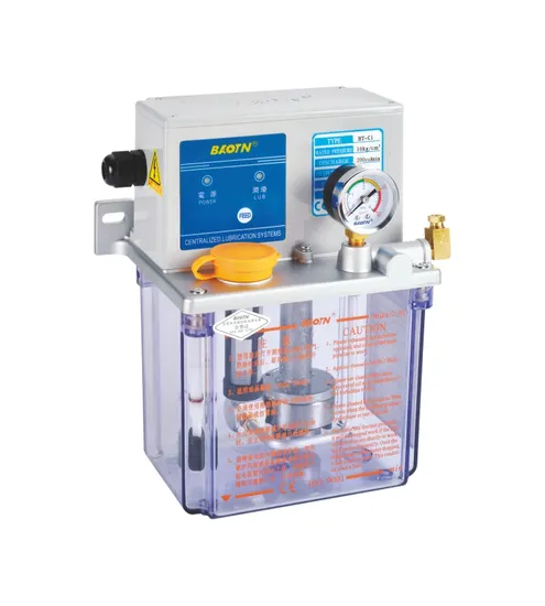 Baotn PLC Control Intermittent Electric Thin Oil Lubricating Gear Pump