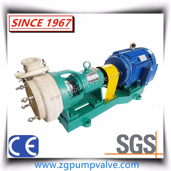 FSB Series Fluorine Plastic F46, PTFE, PFA Lined Chemical Process Pump for Acid Proof/Acid-Resisting Transfer Pump, Centrifugal Pump, Industrial Pump