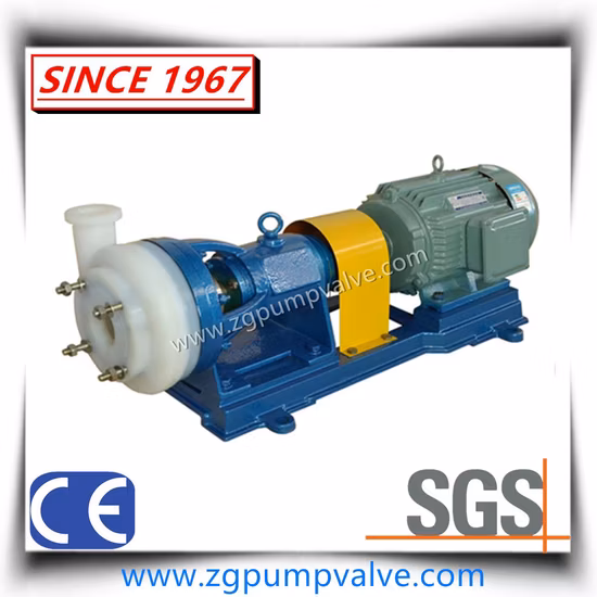 FSB Series Fluorine Plastic F46, PTFE, PFA Lined Chemical Process Pump for Acid Proof/Acid-Resisting Transfer Pump, Centrifugal Pump, Industrial Pump