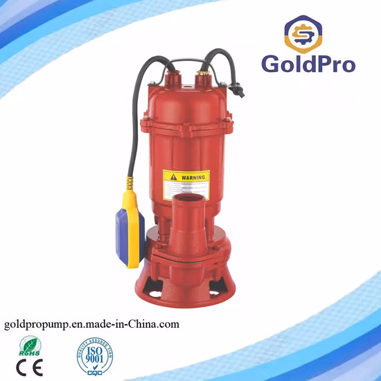 Wqd Agricultural Stainless Steel Electric Sewage Centrifugal Self Priming Submersible Water Pump for Deep Well